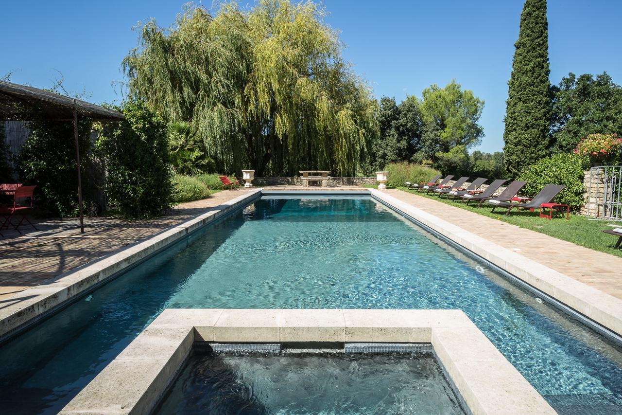Domaine De Fos Panzió Montaren-et-Saint-Médiers Kültér fotó